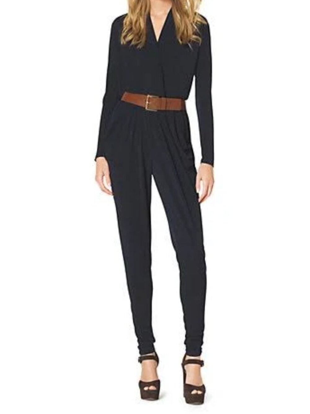 Michael Kors Navy Jumpsuit